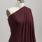 Jersey tricot bambou, coton biologique et spandex – Bordeaux