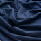 Tricot extensible bambou et élasthanne fin de rouleau - bleu nuit