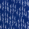 Branche batik de coton artisanal - Cobalt