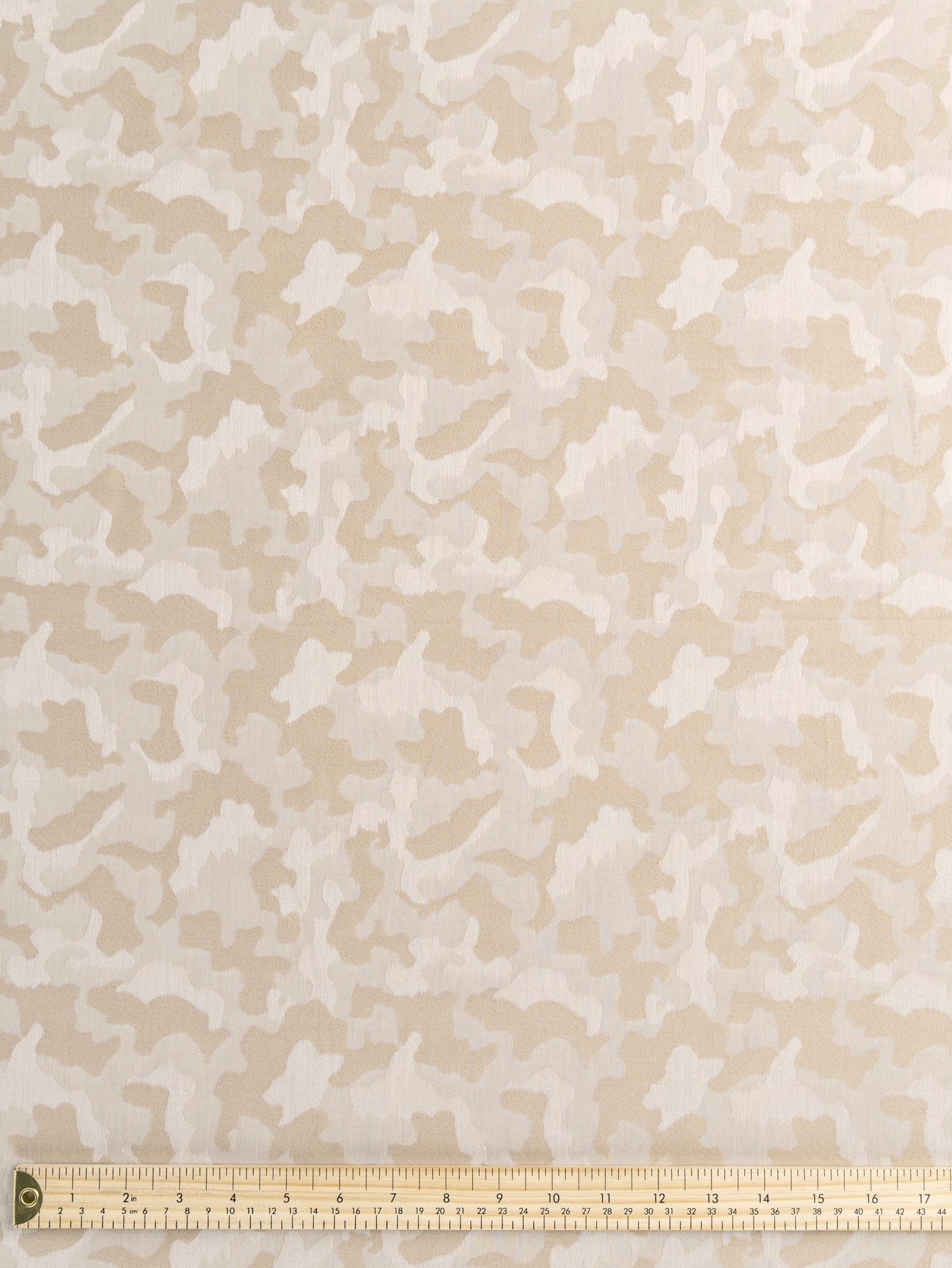 F-COT365-002-Camo-Japanese-Cotton-Damask-Beige-Core-Fabrics-ruler.JPG
