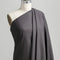 Sergé classique en coton non extensible - Anthracite