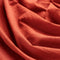 Tricot texturé en coton et polyester fin de rouleau - vermillon