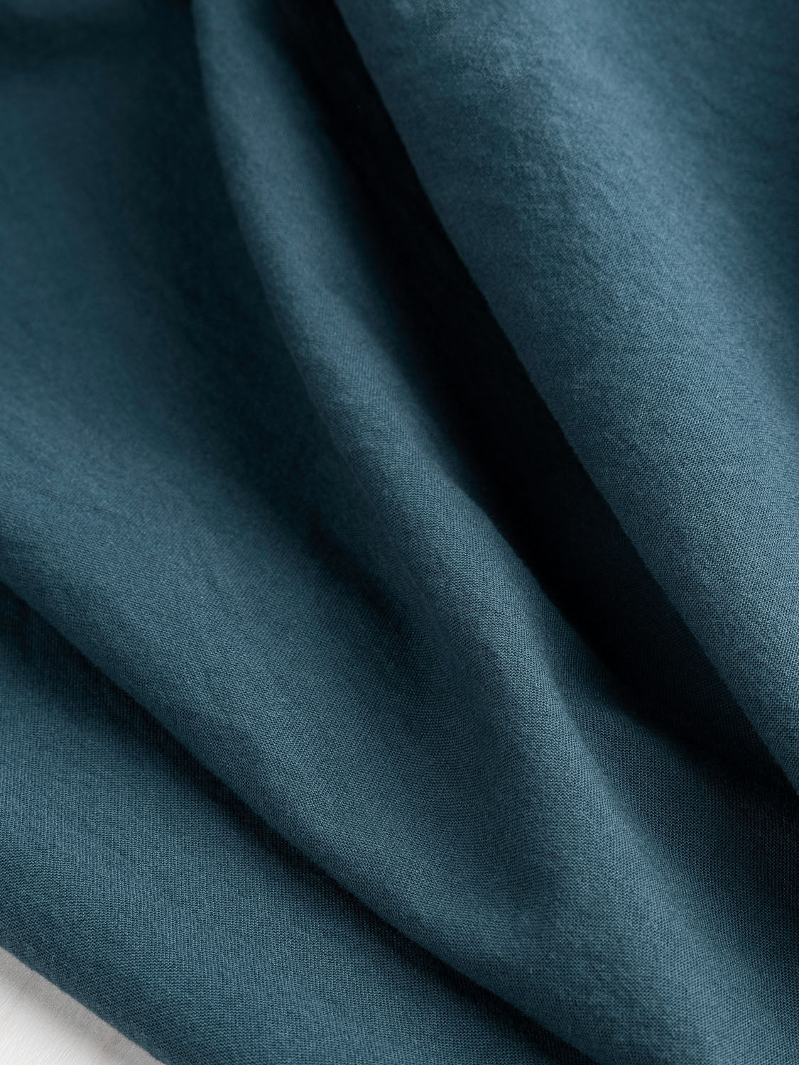 Tumbled Non Stretch Cotton Teal Core Fabrics - Main Image