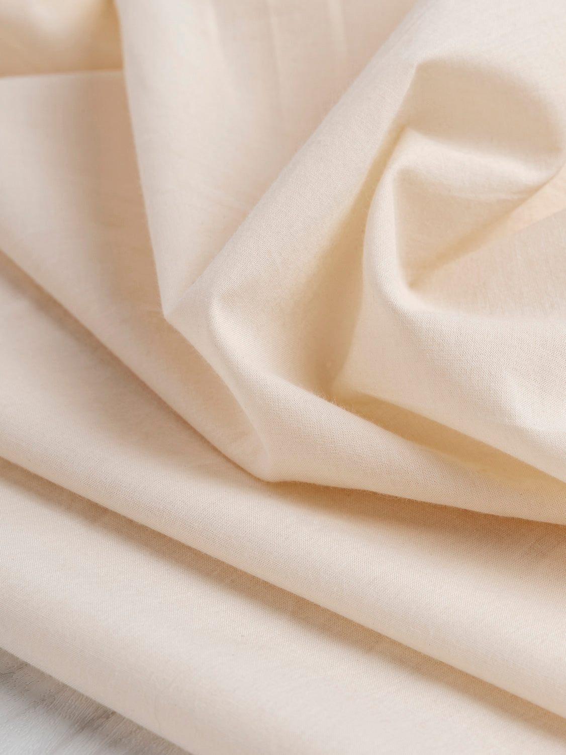 Naturally Dyed Organic Cotton Batiste - Mother Of Pearl | Core Fabrics