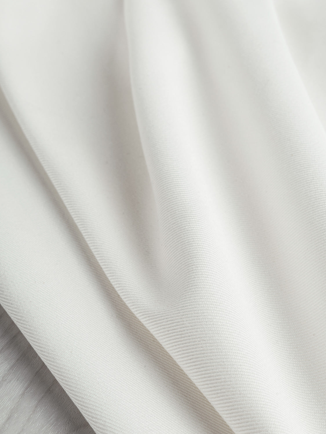 oz Organic Cotton Stretch Denim White - Main Image