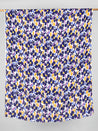 Floral Print Viscose Twill - Cream + Periwinkle + Clementine + Navy | Core Fabrics