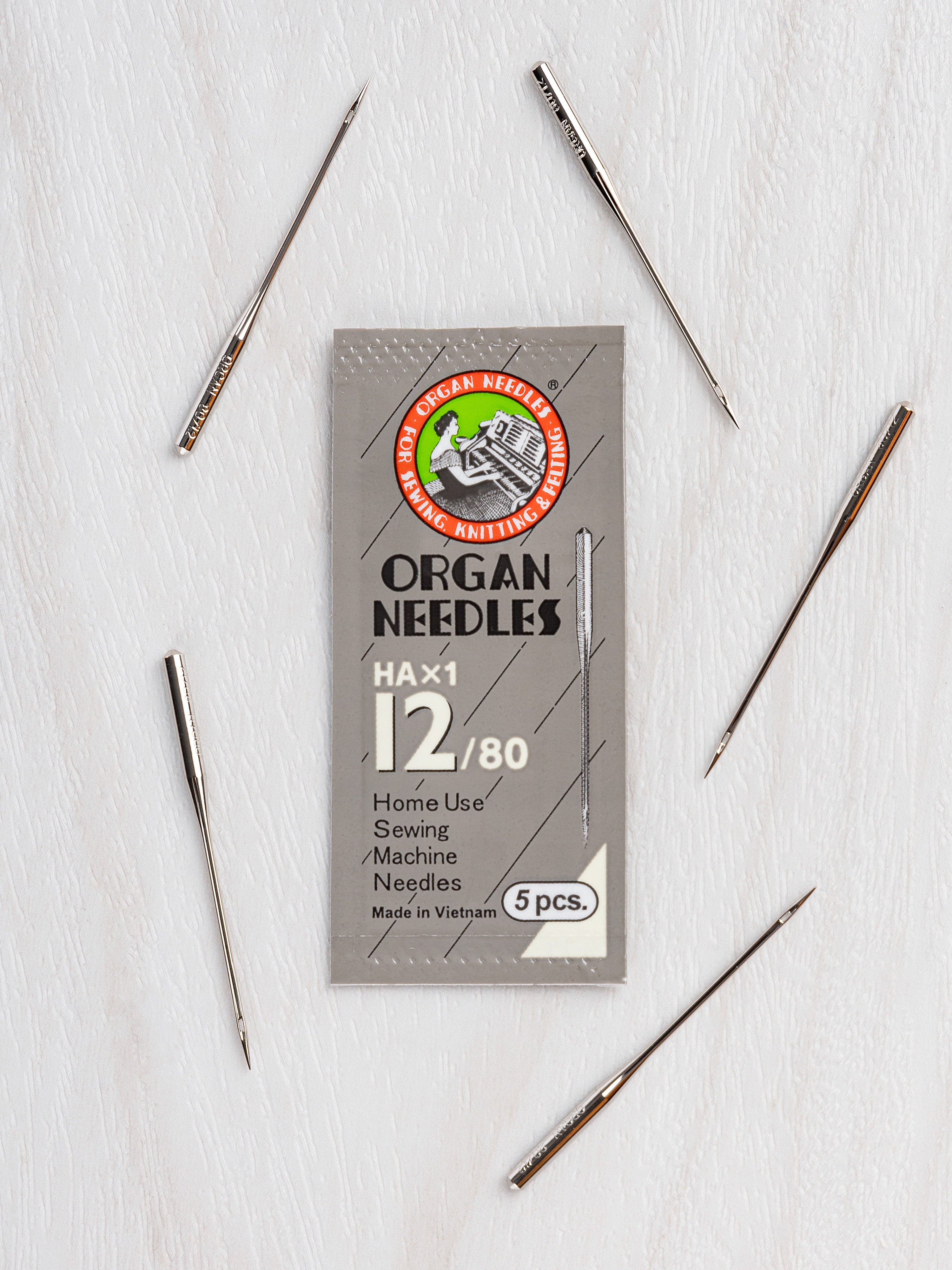 Universal Organ Sewing Machine Needles | Core Fabrics