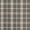 Hearth Plaid Check Japanese Cotton Twill - Taupe + Tan + Butter Yellow - Swatch