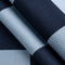 Large Check Knit Deadstock - Indigo + Chambray + Black