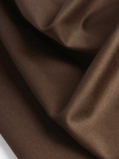 Midweight Organic Cotton Twill - Chocolate