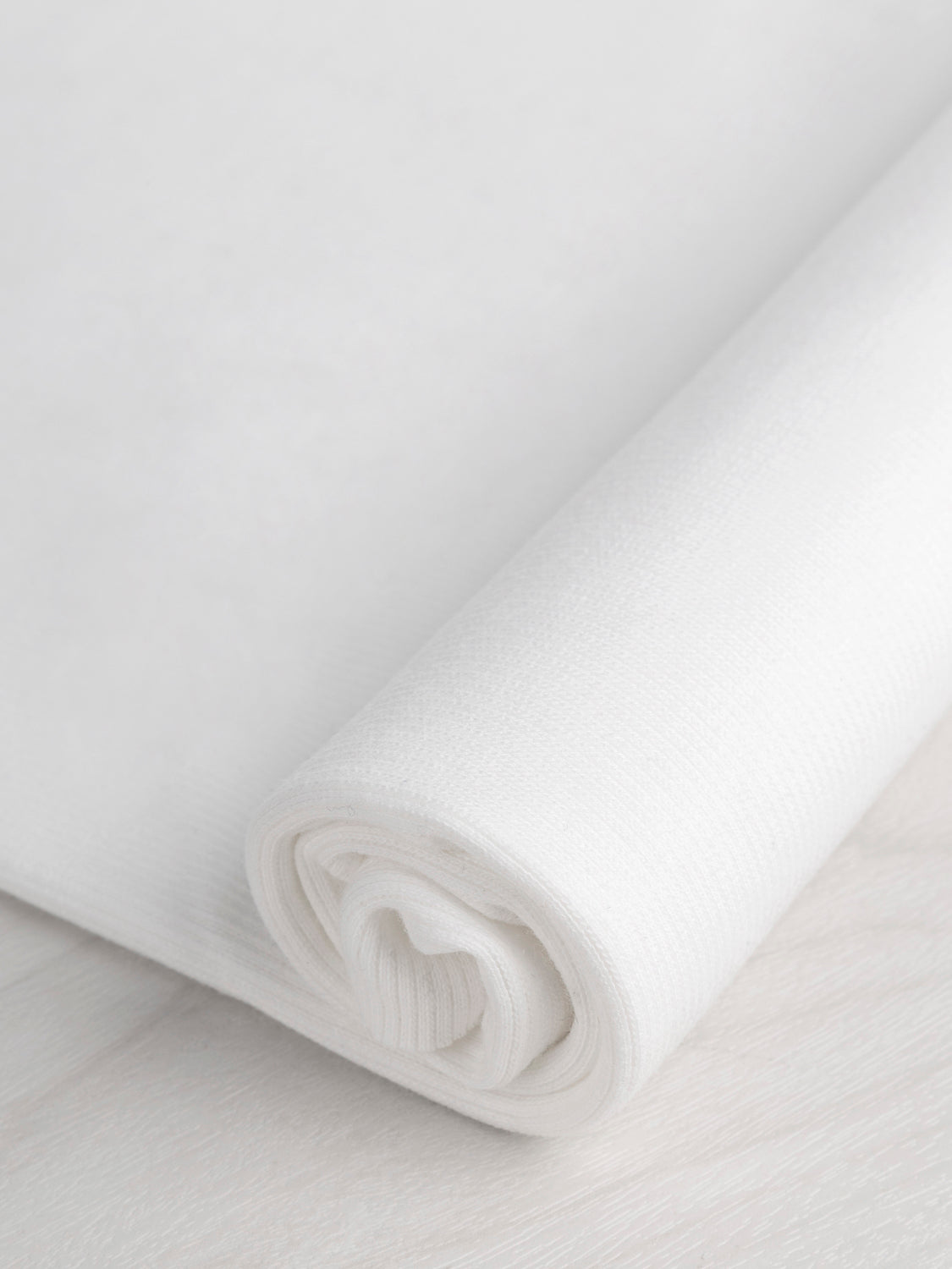rganic Cotton Waffle 2x2 Baby Rib - Ivory | Core Fabrics