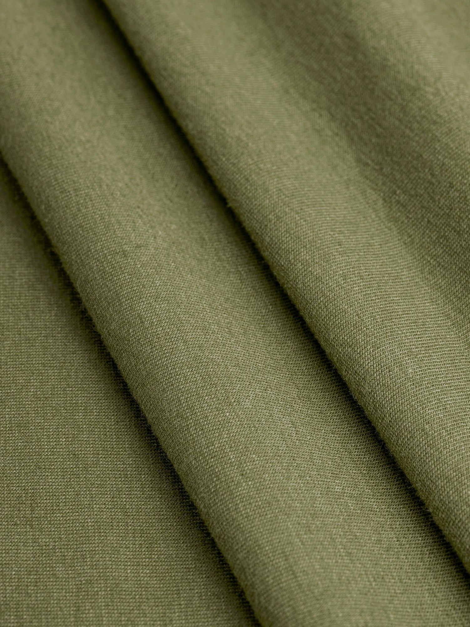F-COT409-006 - Organic Cotton Spandex Jersey - Olive - Core Fabrics-fold.JPG