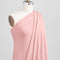 Organic Cotton + Tencel Stretch Knit Jersey - Light Pink - Swatch