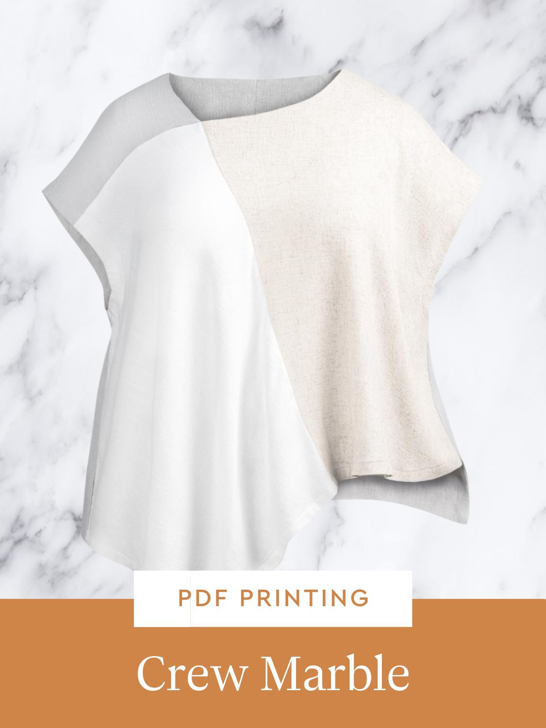 PDF Printing for CREW Marble Shell Fabric Kit | Core Fabrics