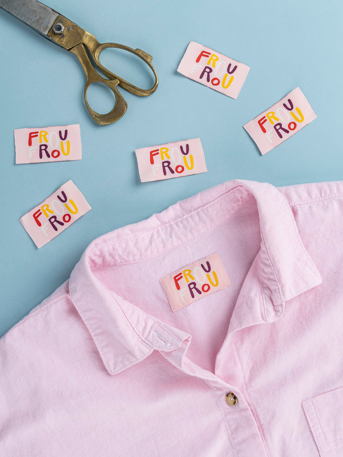 Core Fabrics Sewing Labels: 6 pack - Frou Frou | Core Fabrics