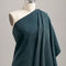 Lyocell Tencel viscose sablé – Bleu sarcelle