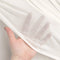 Tricot extensible viscose semi-transparent fin de rouleau - blanc