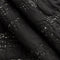 Stretch Quilted Jacquard Knit Deadstock - Black
