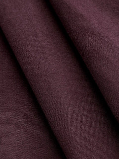 Substantial Organic Cotton Broadcloth - Aubergine