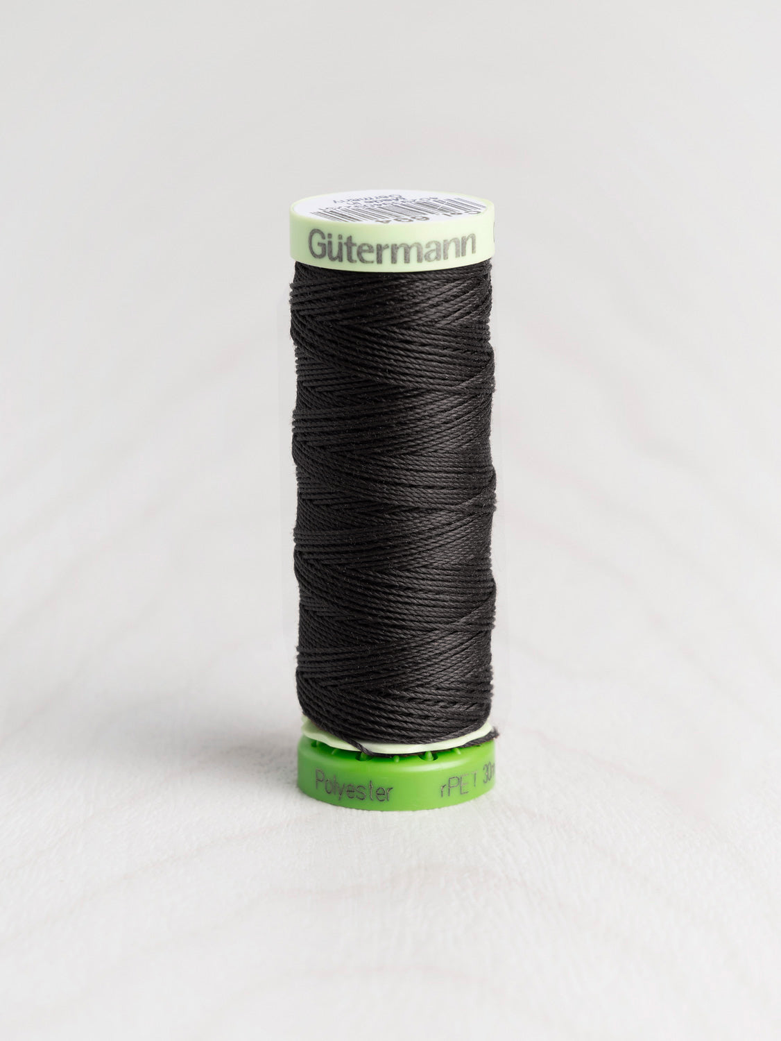 Gütermann rPET Recycled Topstitch Thread  - Dark Grey 036 | Core Fabrics