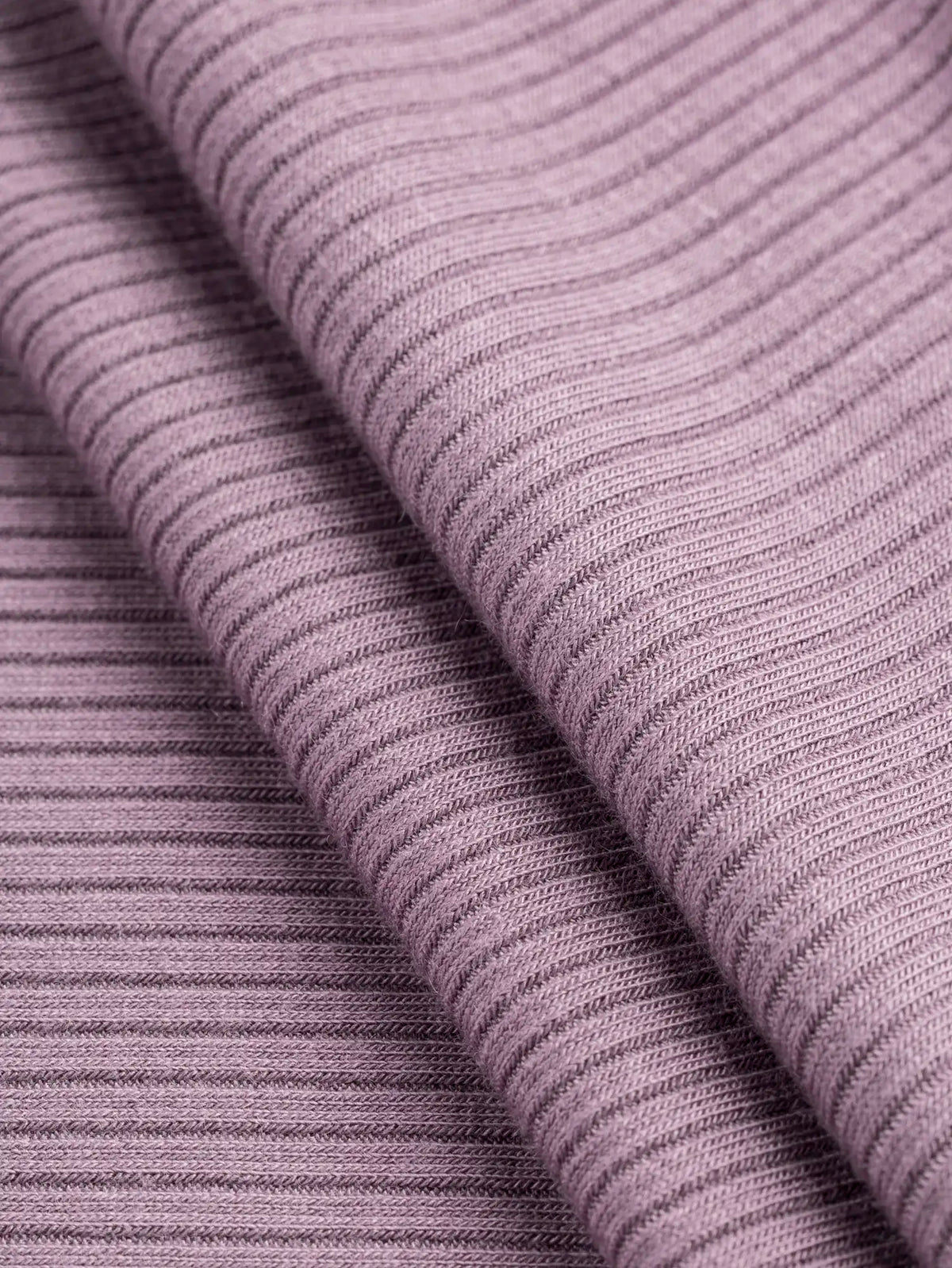 Tencel™ Modal Spandex Ribbed Knit - Lilac | Core Fabrics
