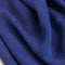 Viscose Lin Texturé - Iris bleu