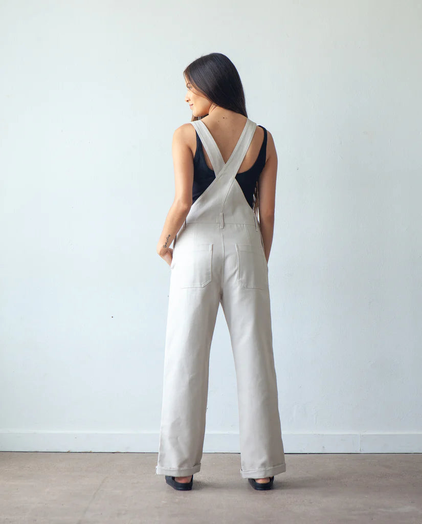 True Bias Sewing Pattern - Riley Overalls | Core Fabrics