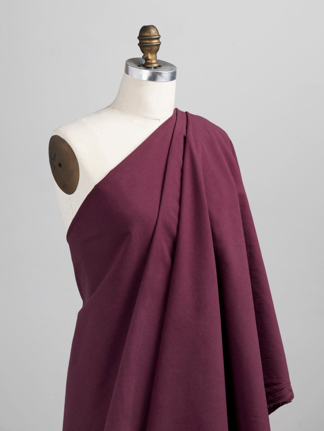 Tumbled Non Stretch Cotton - Amaranth | Core Fabrics