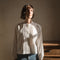 Blouse plissée Henriette