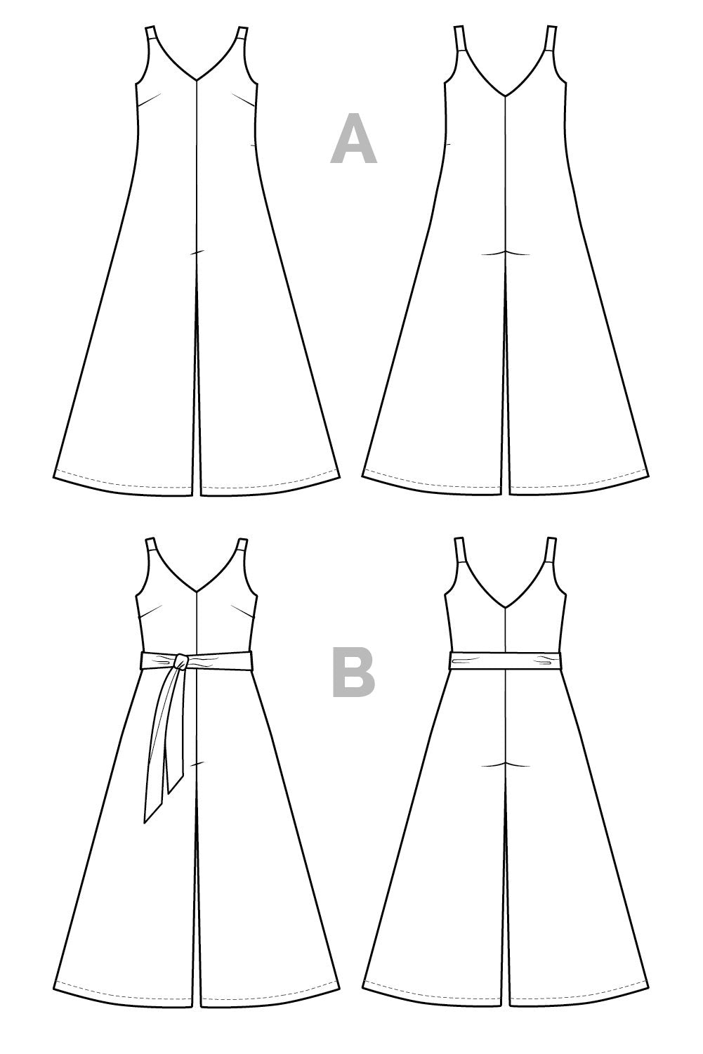 Amy_Jumpsuit_Technical_Flat-04 | Core Fabrics