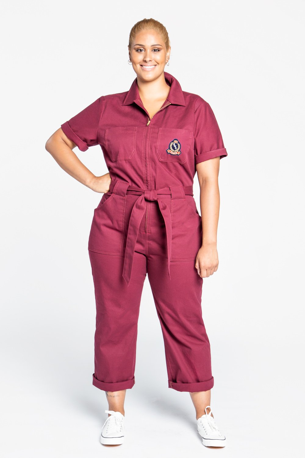 BlancaFlightSuit_Plussizeboilersuit-8 | Core Fabrics