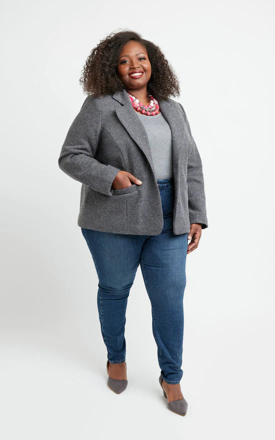 Cashmerette - Auburn Blazer | Core Fabrics