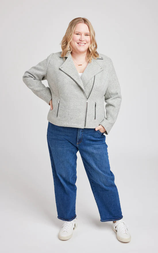 Cashmerette-Canton-Moto-Jacket-Medium-Greyu | Core Fabrics