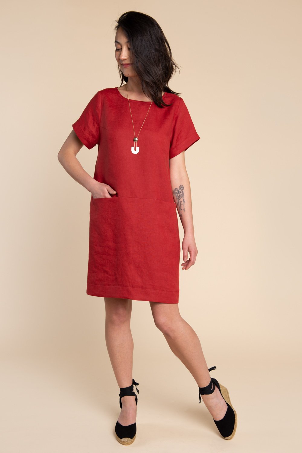 CieloTop_DressPattern_ClosetCasePatterns-29 | Core Fabrics