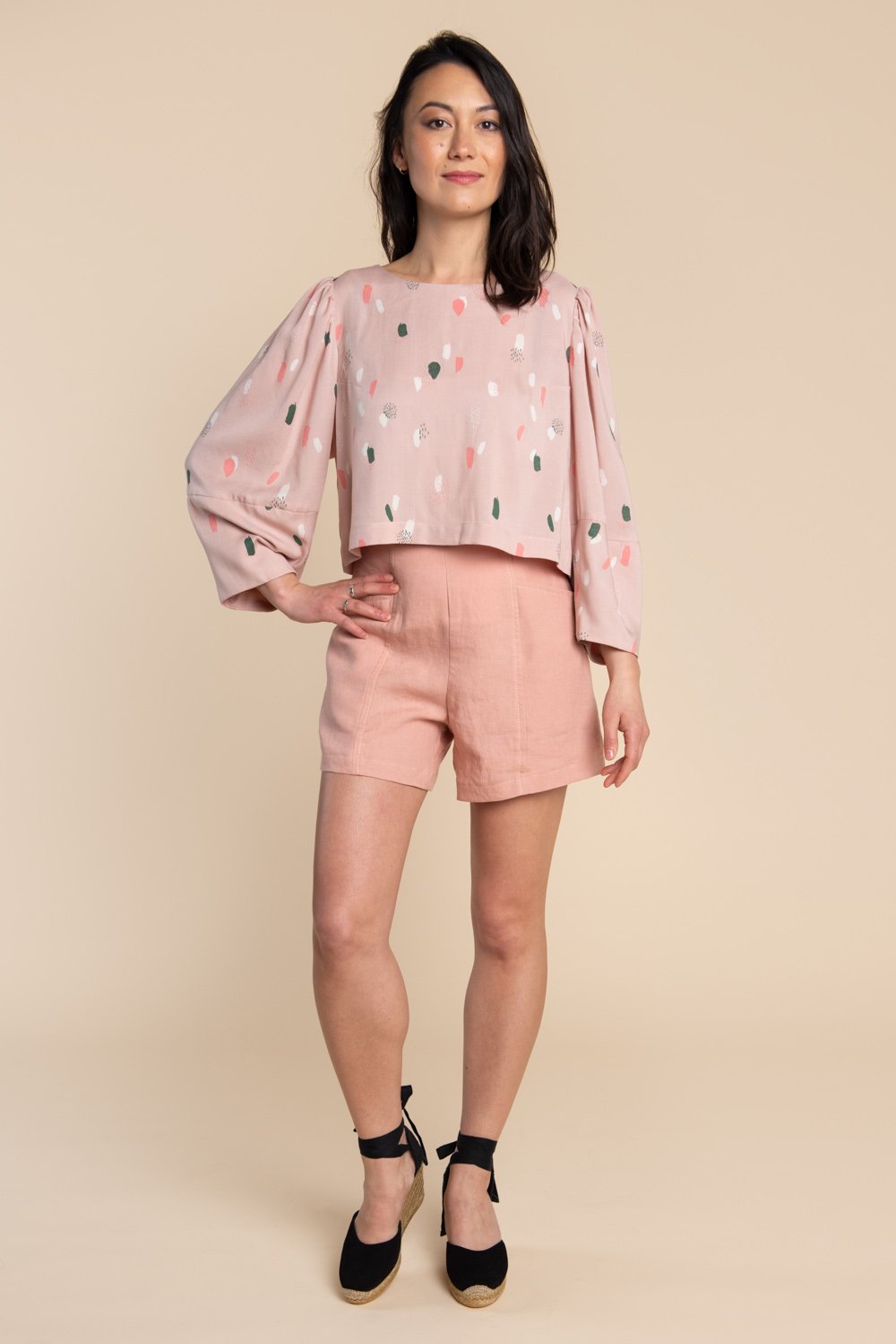 Cielo_Top_Dress_Pattern_Closet_Case_Patterns-21_0cf0717f-e2af-4a82-82dc-b4d95cb998d0 | Core Fabrics