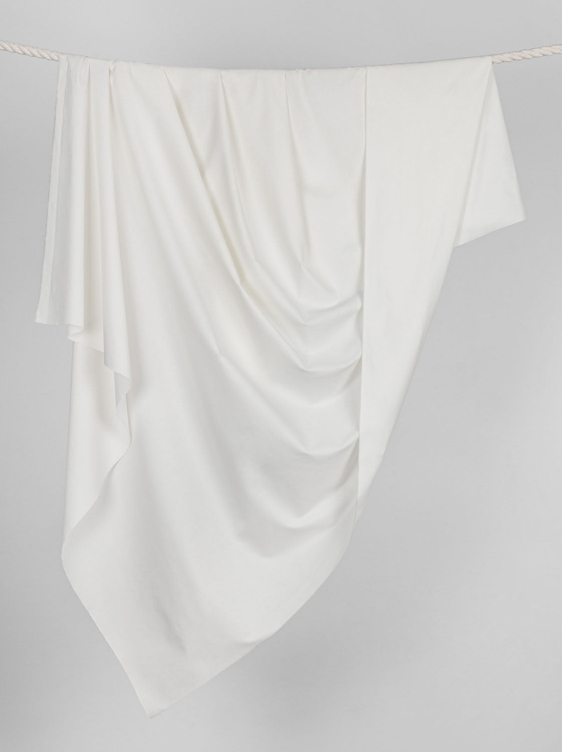 Core Collection Lightweight Silky Cotton Poplin - Cream | Core Fabrics