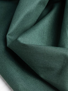 Lightweight Silky Cotton Poplin - Forest