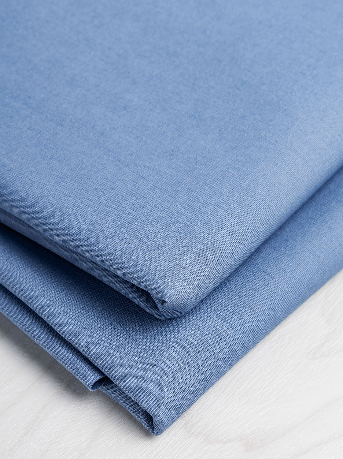 Core Collection Lightweight Silky Cotton Poplin - Slate Blue | Core Fabrics
