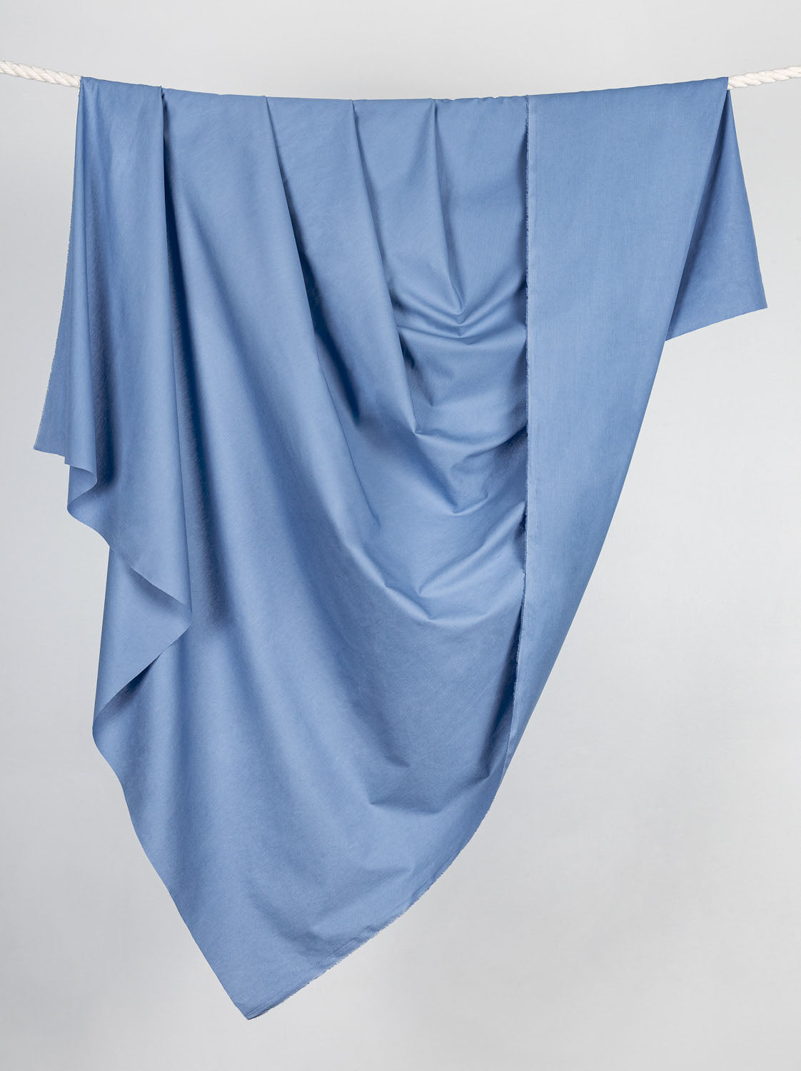 Core Collection Lightweight Silky Cotton Poplin - Slate Blue | Core Fabrics