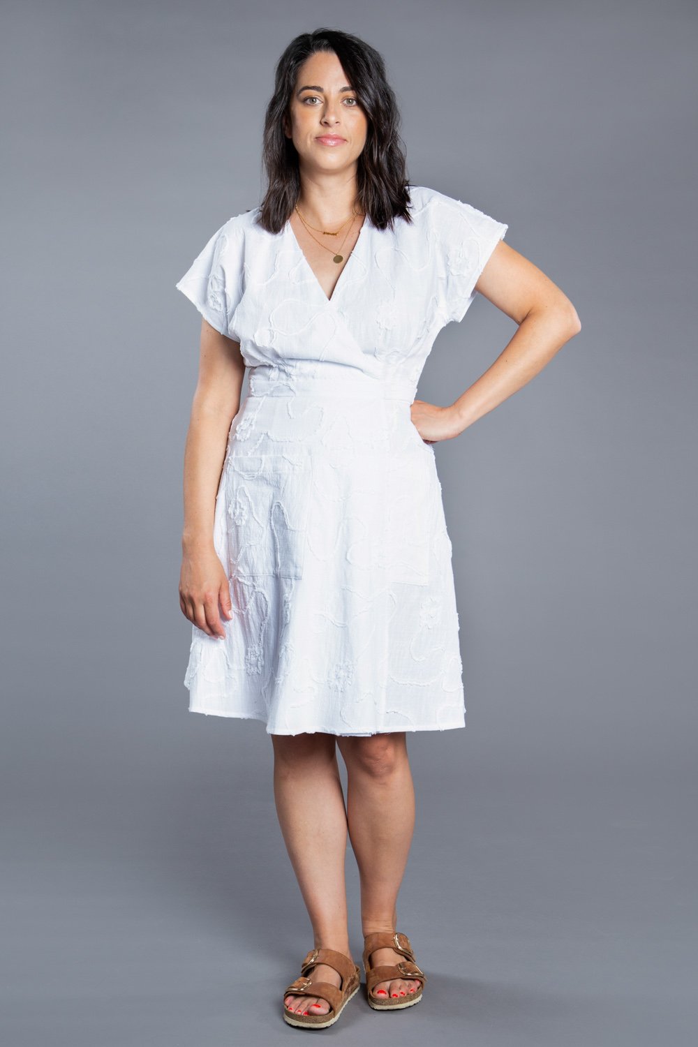 ElodieWrapDressPattern_Mididress-4 | Core Fabrics
