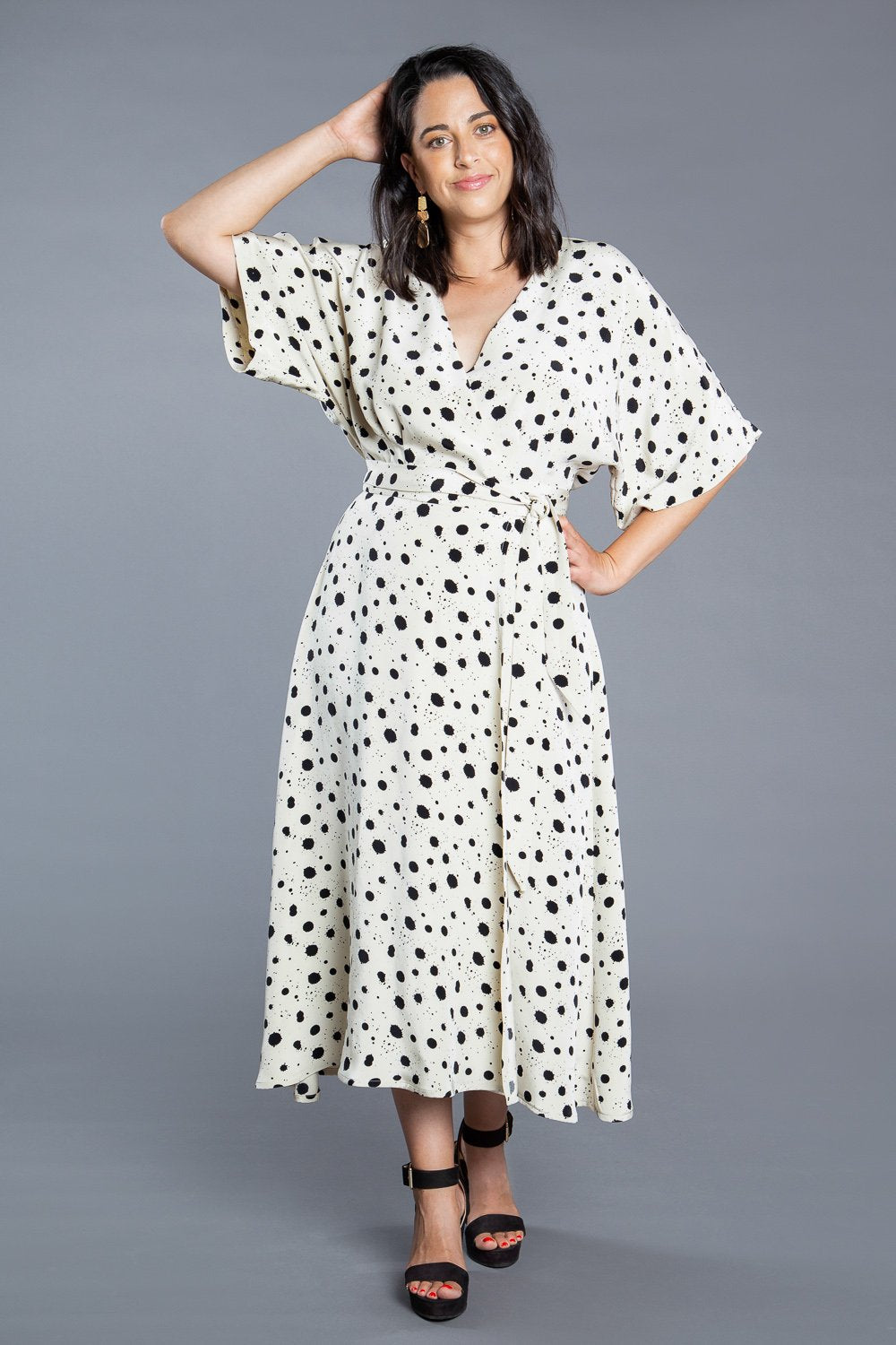 Elodie Wrap Dress Pattern | Core Fabrics