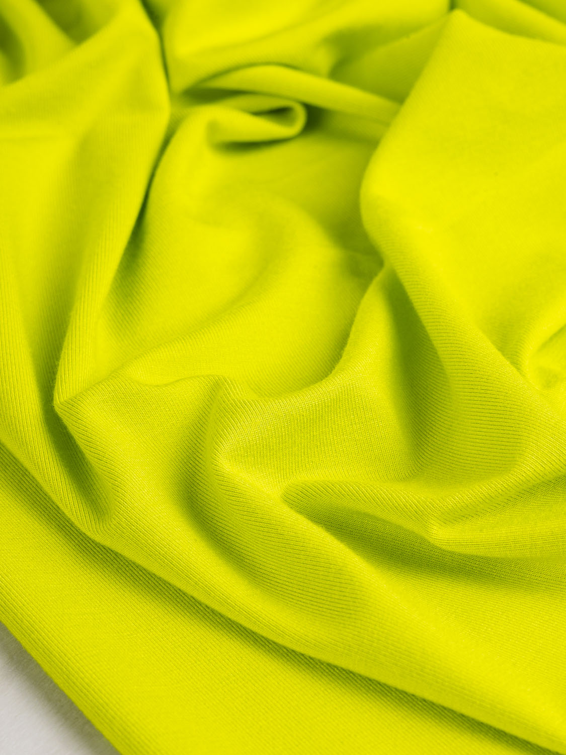 Stretch Bamboo Jersey - Neon Green