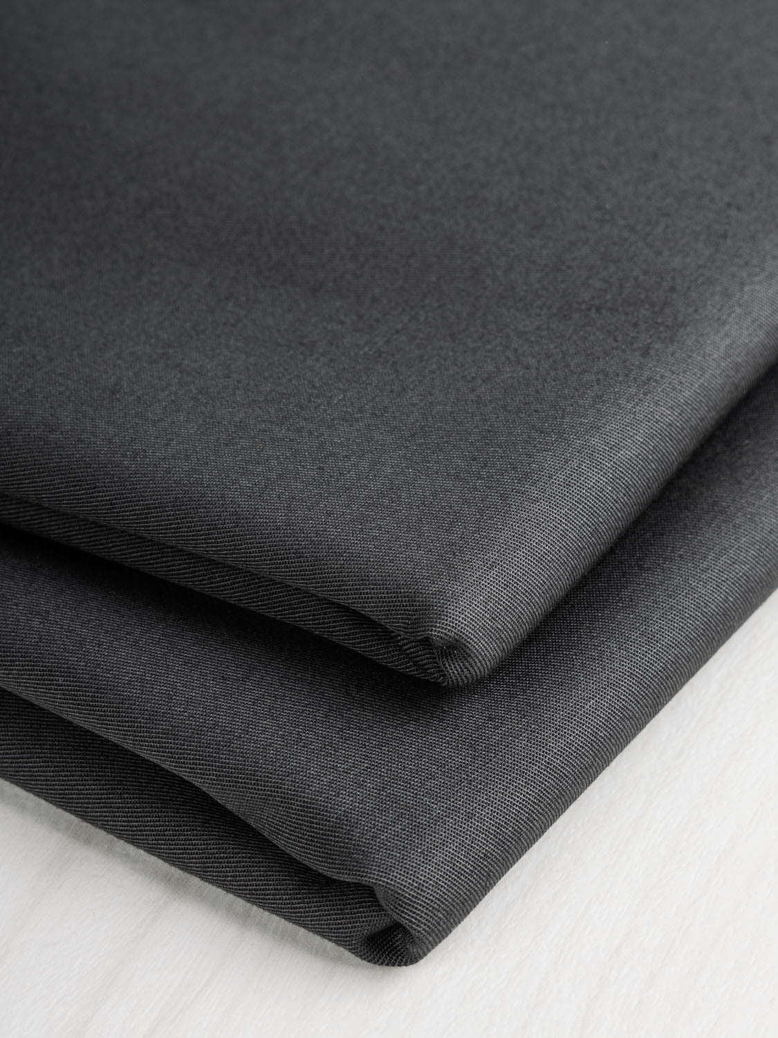 Lightweight Organic Cotton Stretch 6 oz Twill- Pebble Grey | Core Fabrics