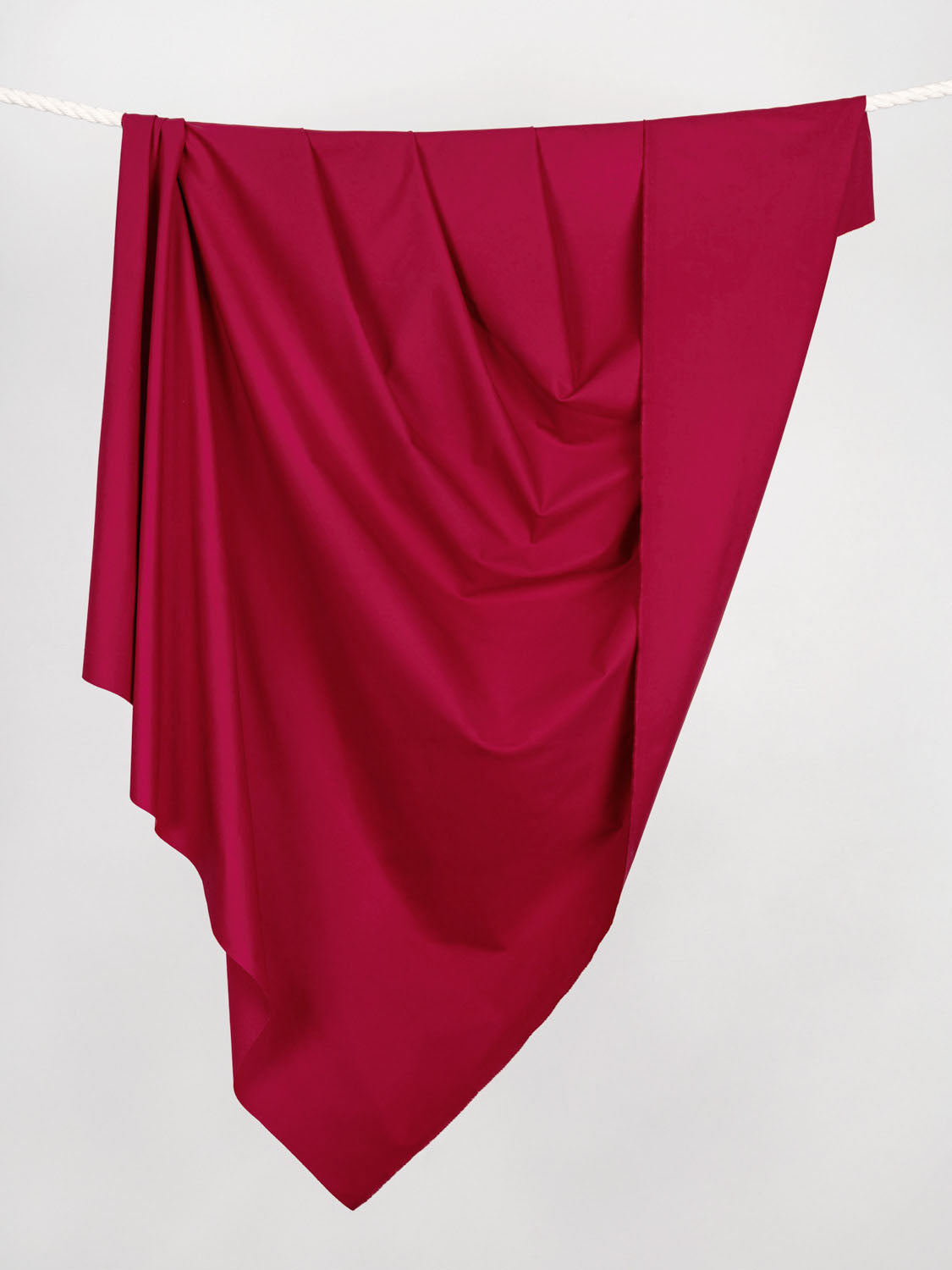Lightweight Organic Cotton Stretch 6 oz Twill- Scarlet | Core Fabrics