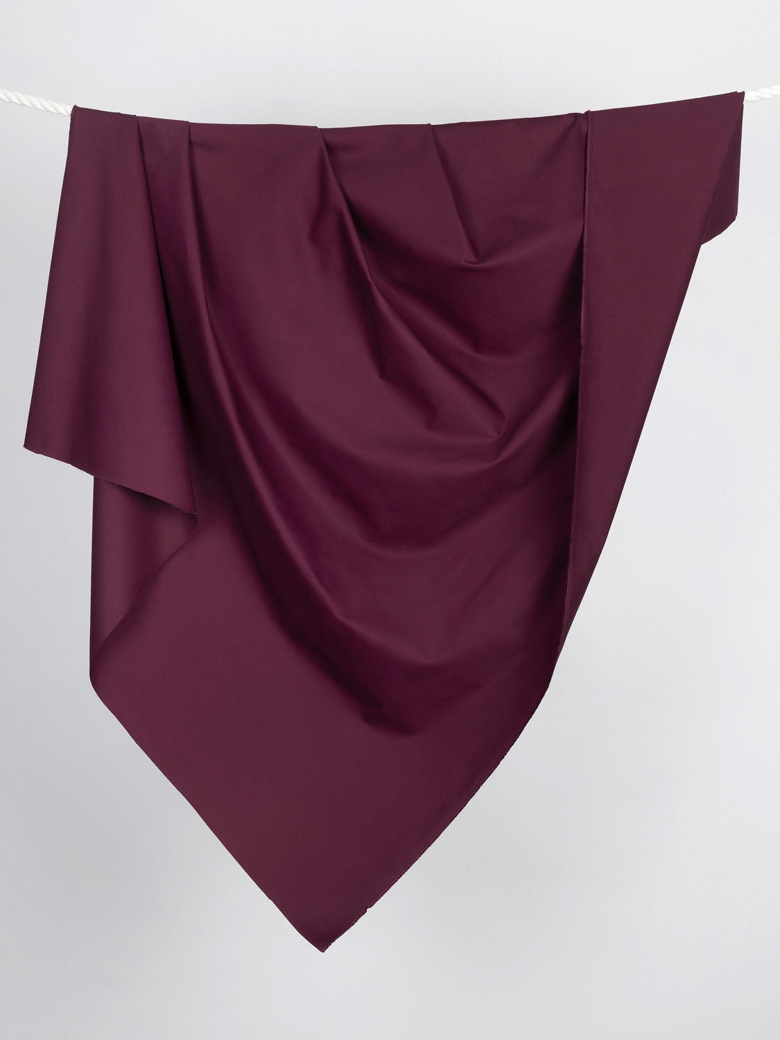 Midweight  Organic Cotton Twill - Mulberry | Core Fabrics
