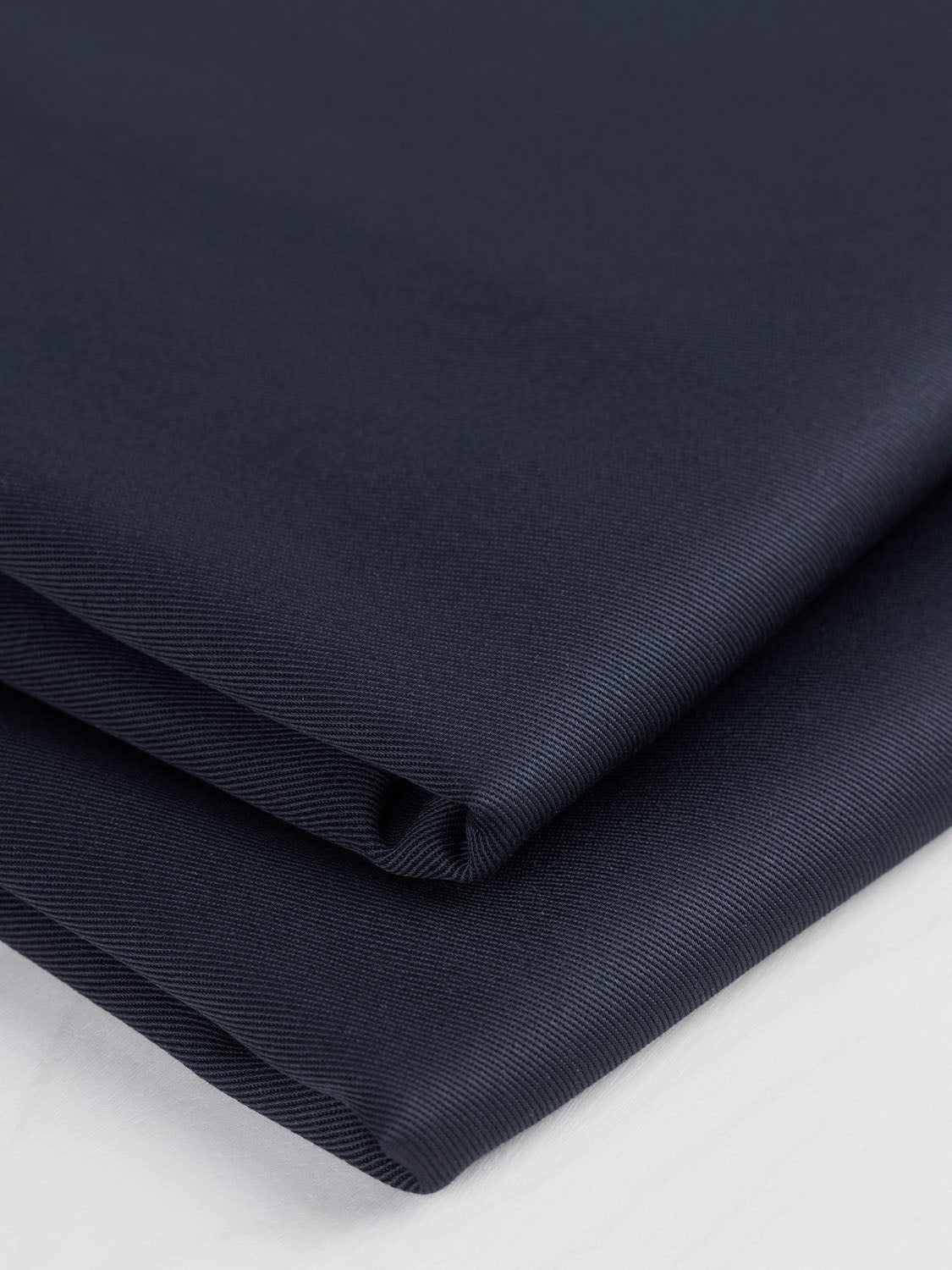 Midweight  Organic Cotton Twill - Navy | Core Fabrics