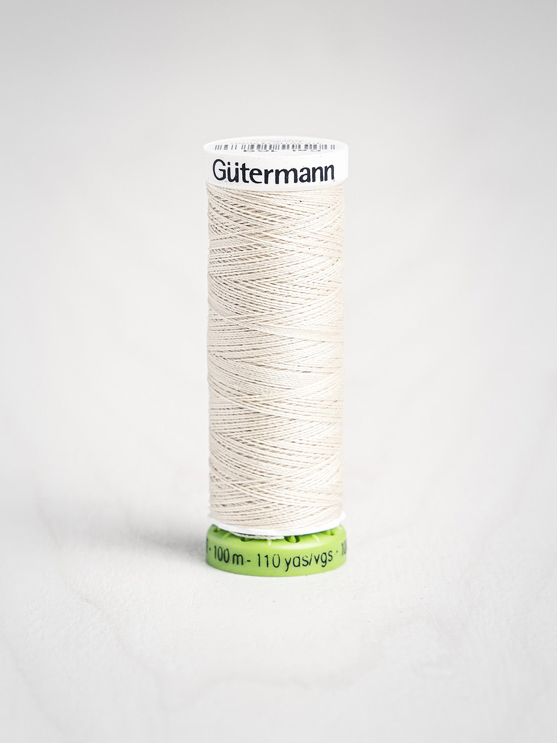 Gütermann All Purpose rPET Recycled Thread - Off-White 802 | Core Fabrics