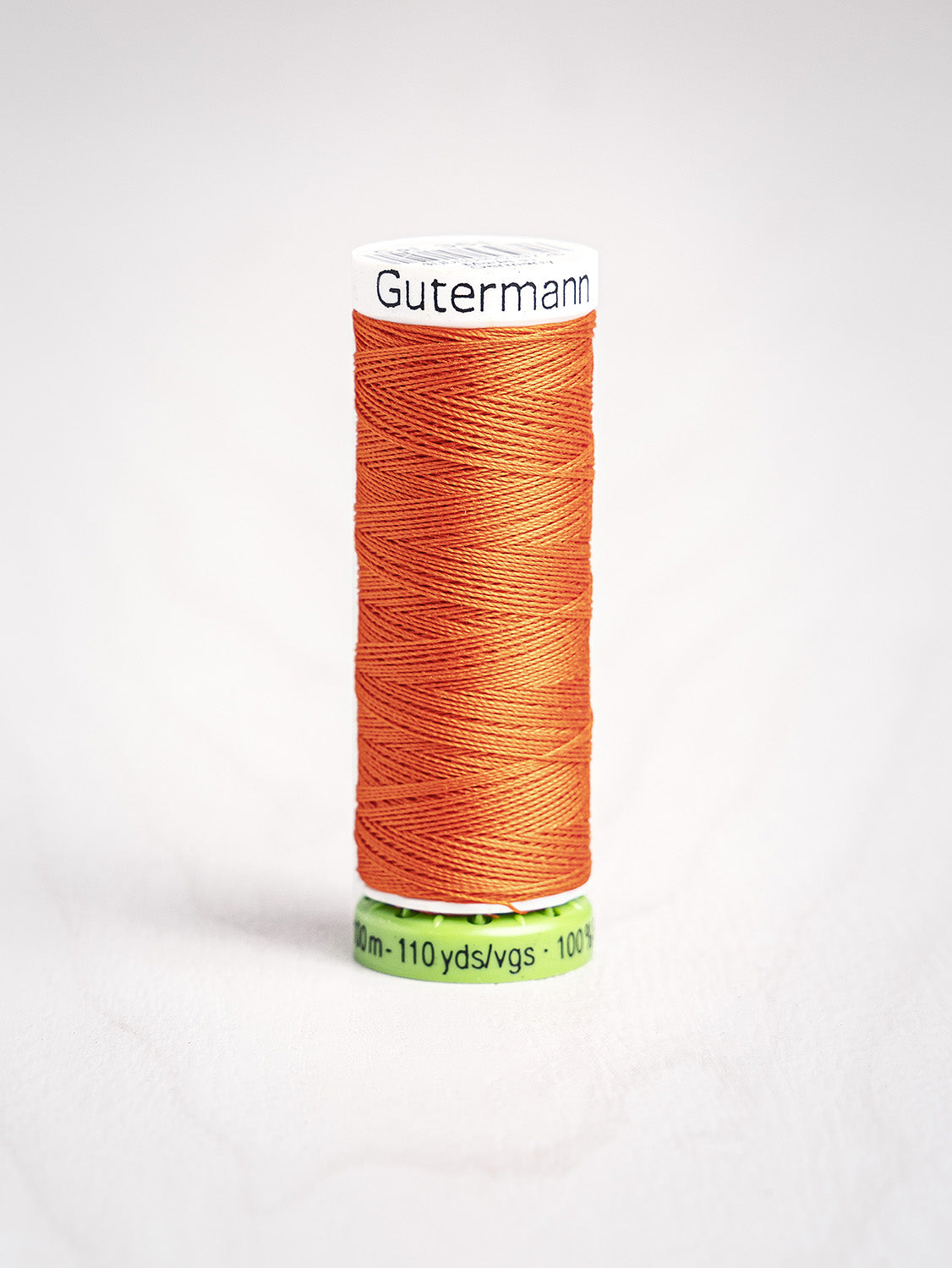 Gütermann All Purpose rPET Recycled Thread - Orange 351 | Core Fabrics