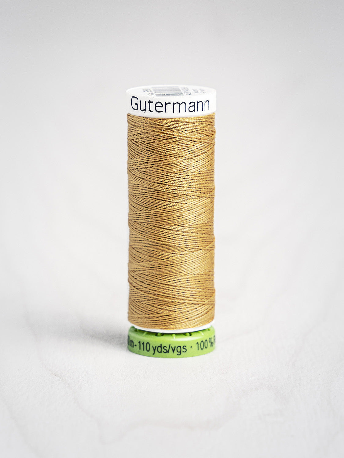 Gütermann All Purpose rPET Recycled Thread - Wheat 968 | Core Fabrics