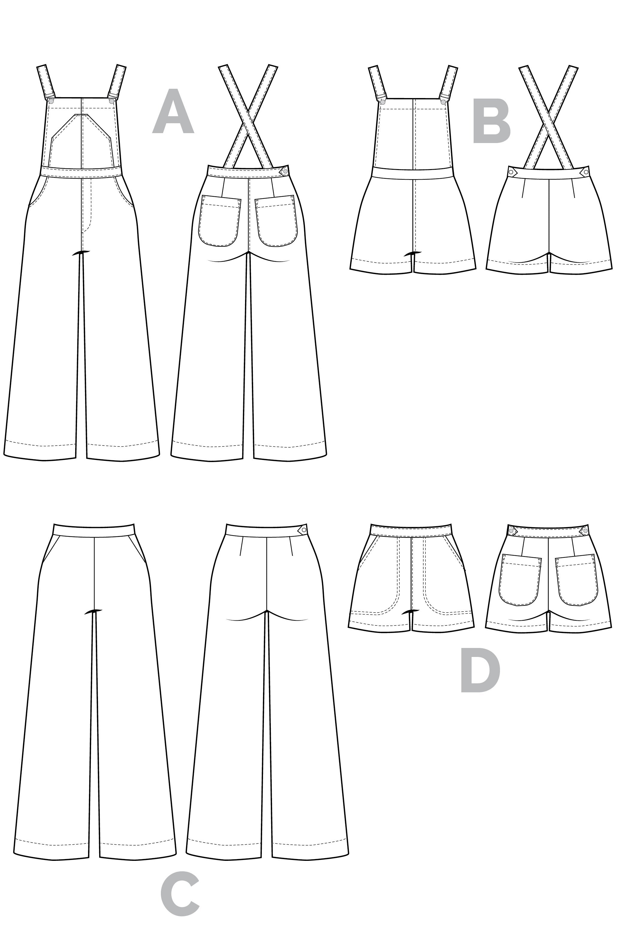 Jenny_Trousers_Overalls_pattern_Dungarees_pattern_Technical_flat-08-08_5e8f4b93-4738-4b81-ba15-9cd47ad7813c | Core Fabrics